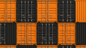 PAV container haulage operation